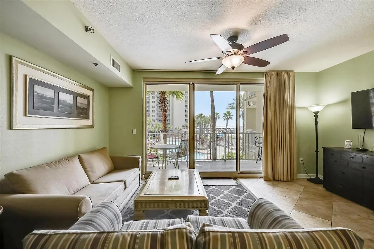 Shores Of Panama 204 - 2Nd Floor 2 Bedroom Sleeps 8, Same Floor Reserved Parking, Free Fun Condo Panama City Beach Apartment