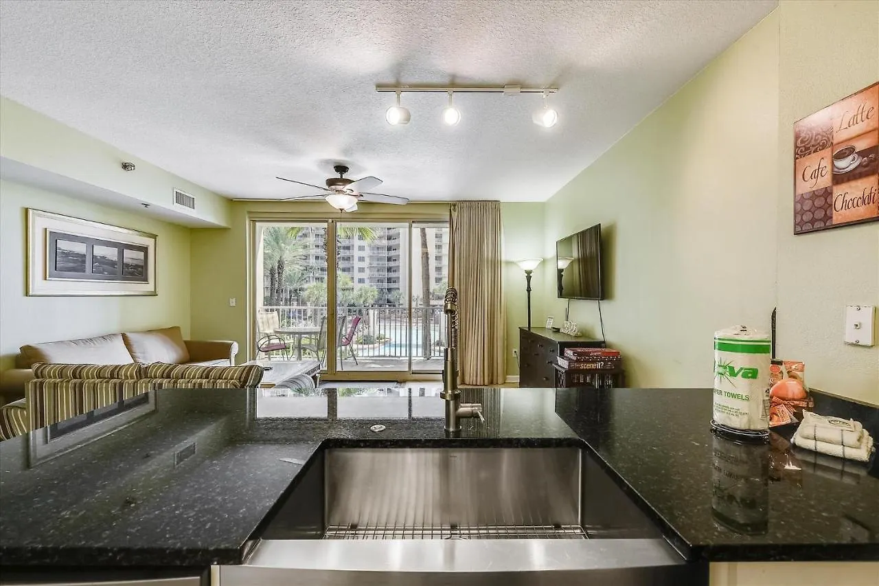 Shores Of Panama 204 - 2Nd Floor 2 Bedroom Sleeps 8, Same Floor Reserved Parking, Free Fun Condo Panama City Beach 0*,