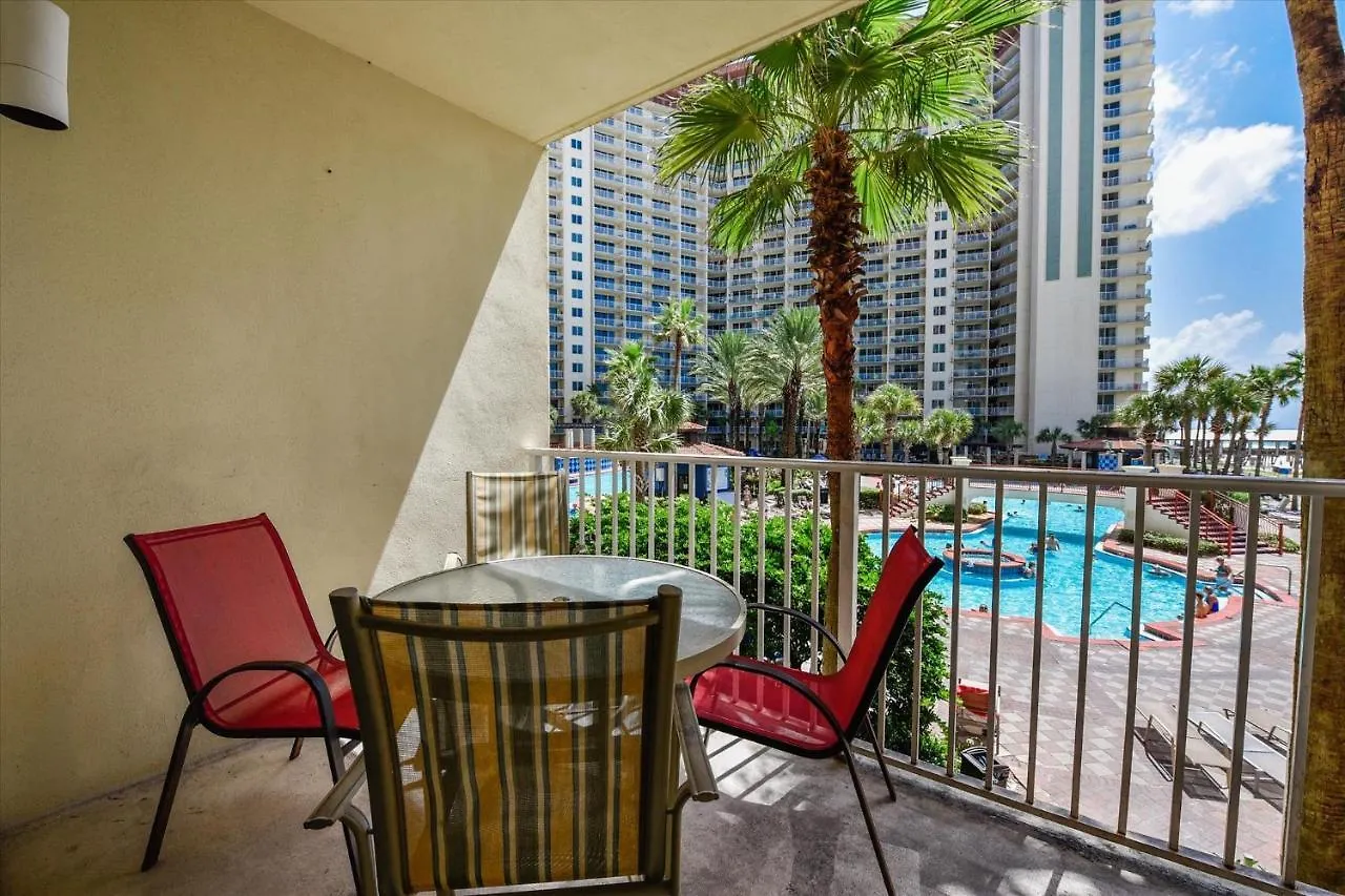 Shores Of Panama 204 - 2Nd Floor 2 Bedroom Sleeps 8, Same Floor Reserved Parking, Free Fun Condo Panama City Beach Apartment
