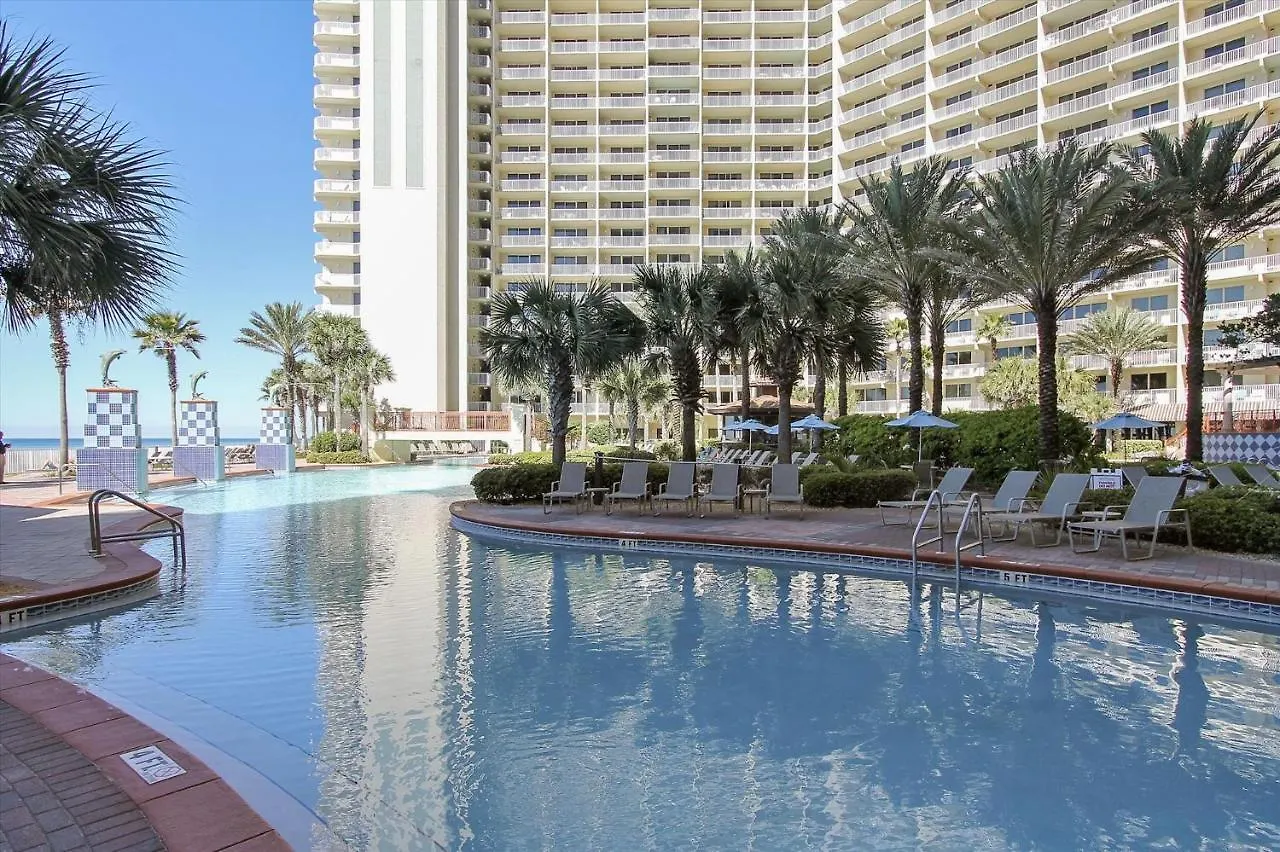 Shores Of Panama 204 - 2Nd Floor 2 Bedroom Sleeps 8, Same Floor Reserved Parking, Free Fun Condo Panama City Beach 0*,